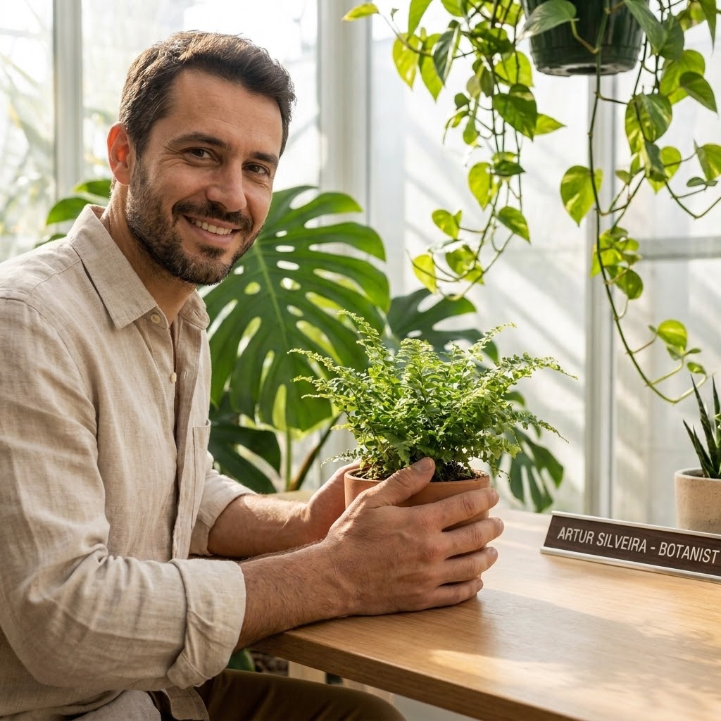 Artur Silveira, autor do Guia das Plantas.