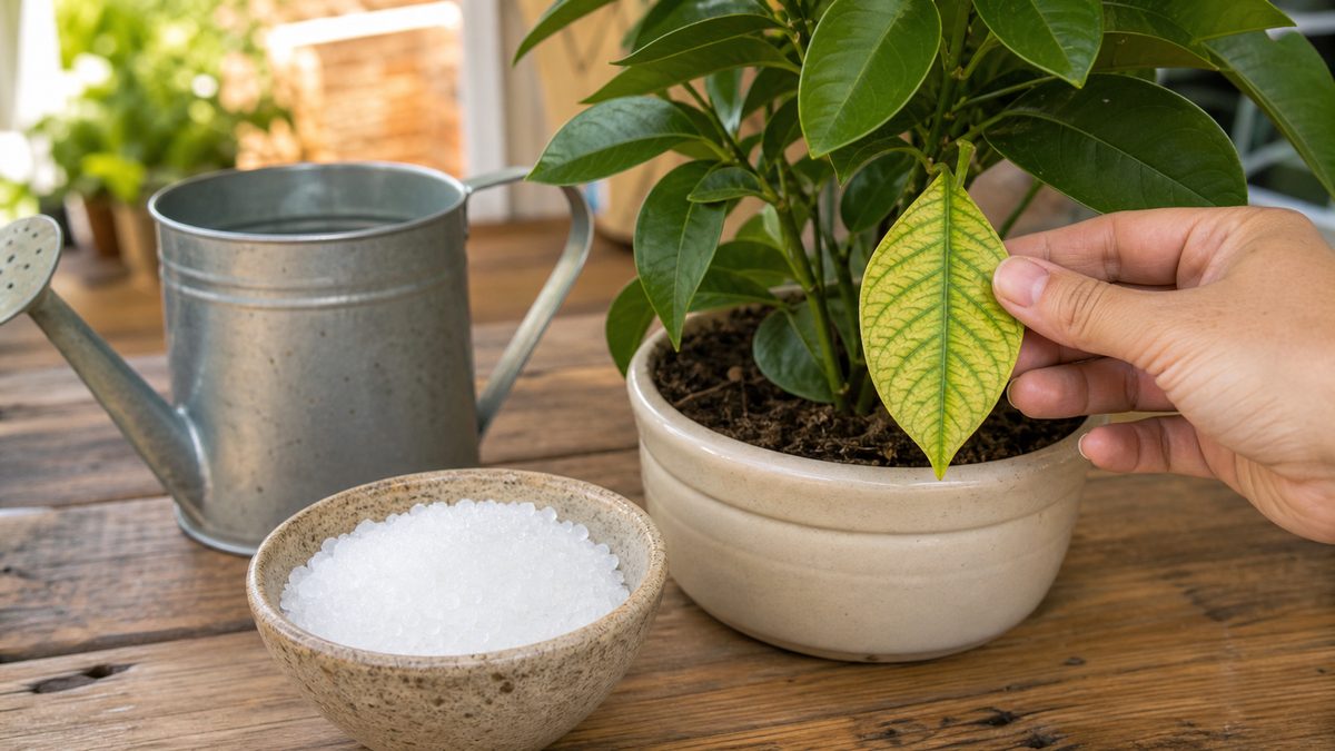 Sulfato de magnésio nas plantas: quando faz sentido usar
