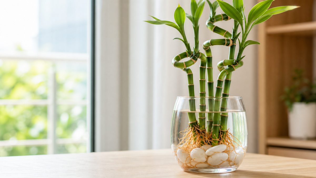 Como cuidar do bambu-da-sorte na água ou na terra