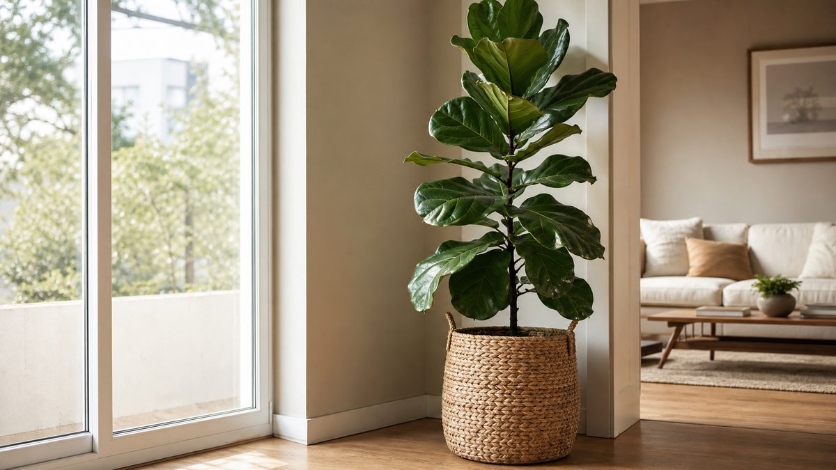 Como cuidar de Ficus lyrata dentro de casa