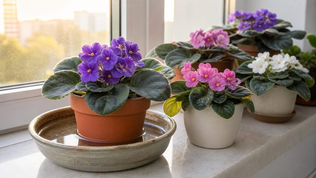 Como plantar e cuidar de violetas em vaso