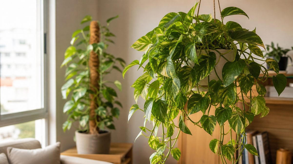 Como cuidar da planta jiboia: luz, rega e crescimento