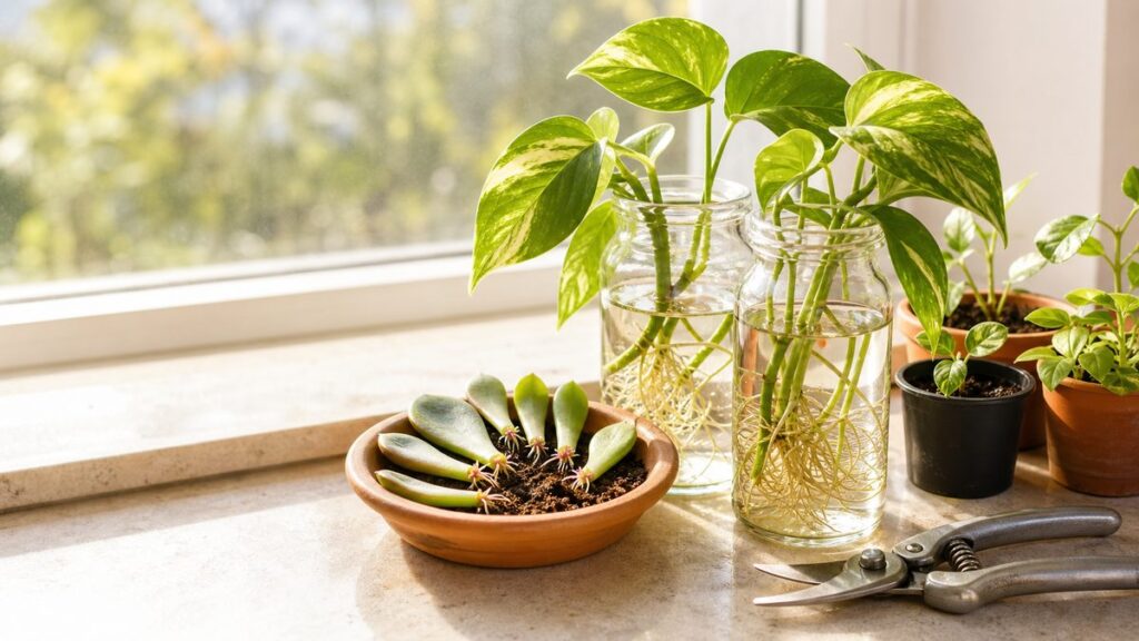 Como fazer muda de planta: principais métodos de propagação