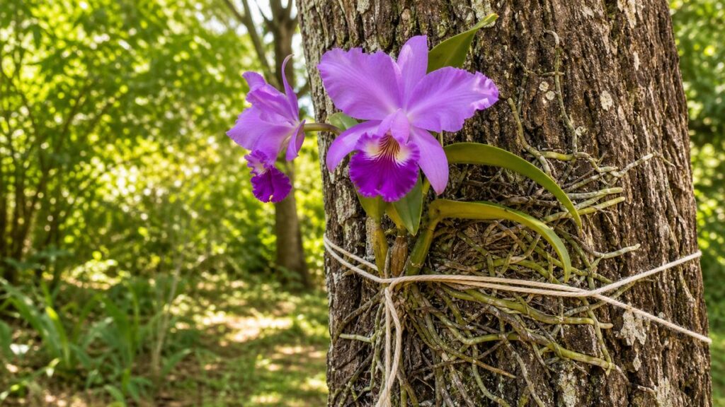 Como plantar orquídea em árvore sem prejudicar a planta