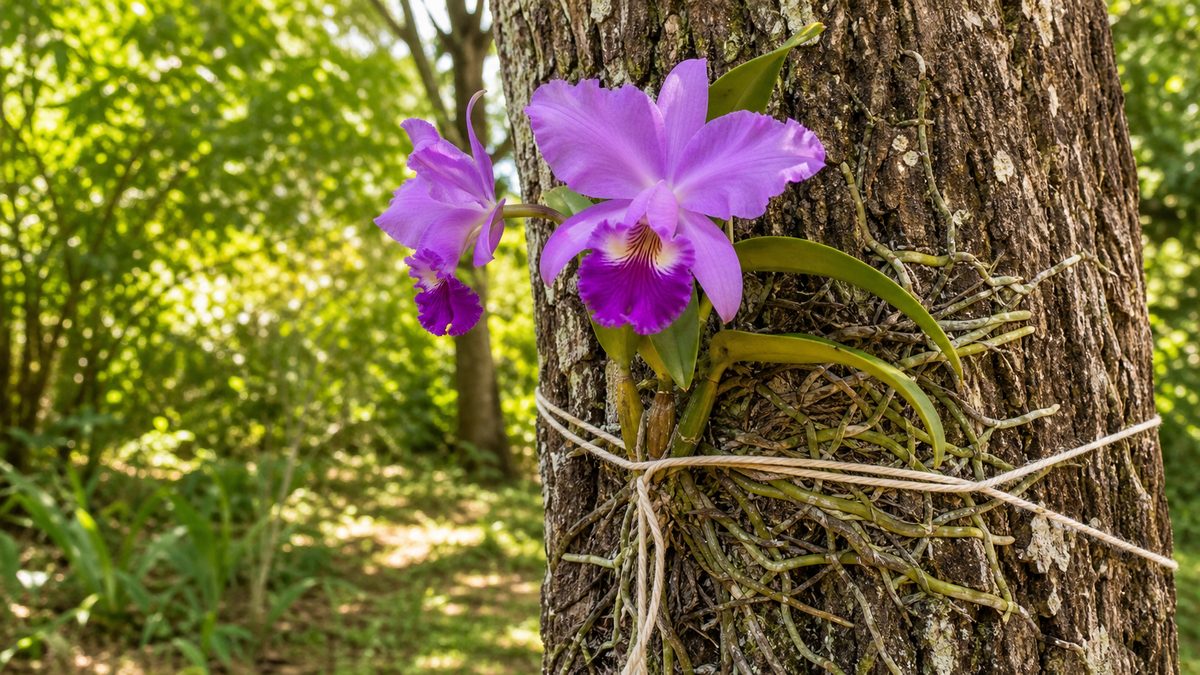 Como plantar orquídea em árvore sem prejudicar a planta