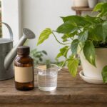 Água oxigenada nas plantas: riscos, usos e alternativas seguras