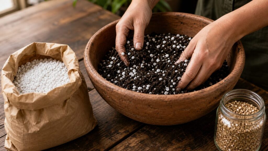 O que é perlita para plantas e como usar no substrato