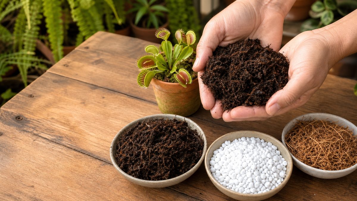 O que é turfa para plantas e quando usar no substrato